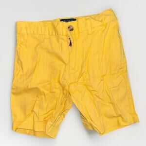 Polo Ralph Lauren Shorts Boys Size 5 Orange Chino Preppy Casual School Outdoor